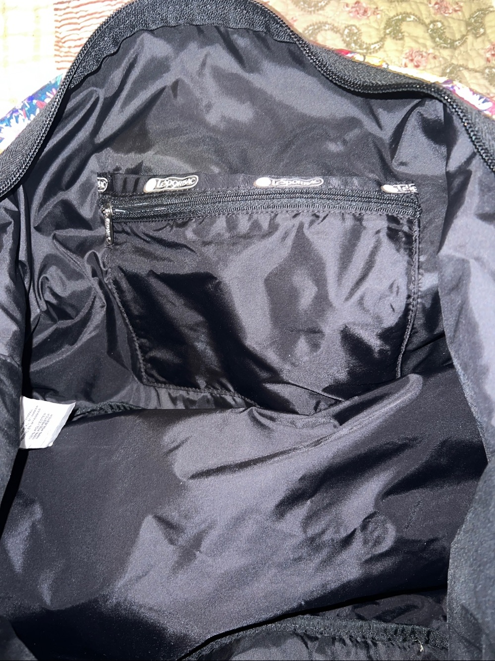 LeSportsac dakota medium deluxe overnight BAG purse - Picture 6 of 7